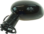 2 Piece Driver and Passenger Side Mirror Assembly Set Electric Adjustment Heated No Memory Black Compatible with 2015-2019 Dodge Challenger CH1320396 CH1321396