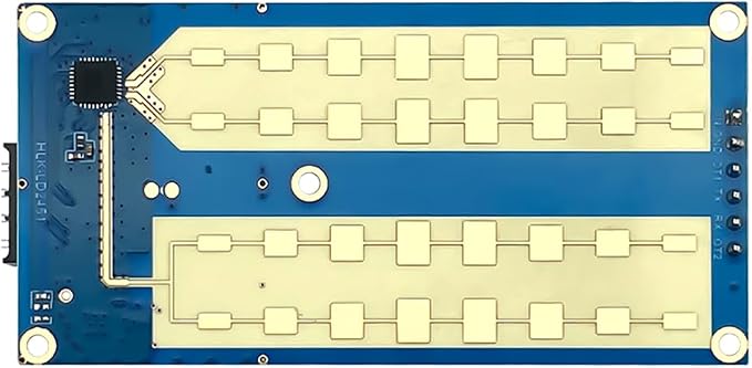 LD2451 24G Vehicle Status Monitoring Sensor Module Vehicle Ranging and Speed Measurement Millimeter Wave Ra·DAR Adapter (Module only)