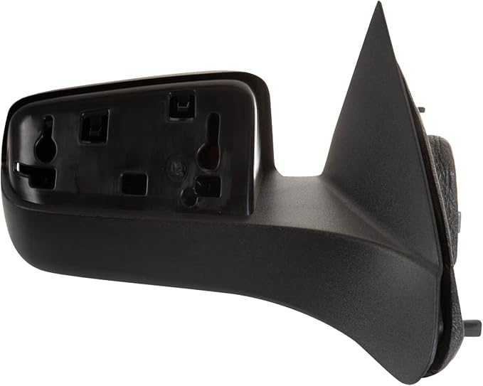 Passenger Side Mirror Assembly Power Smooth Black Paint to Match Compatible with 2008-2011 Ford Focus