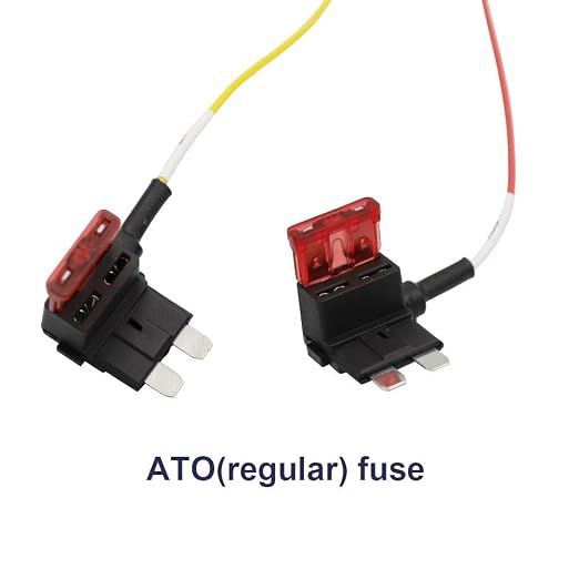 Fuse Box Cable Hardwire Kit, 4 in 1 ATO (Regular), Mini, Micro, Low-Profile Mini, 2Pcs Each