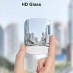 360-Degree Adjustable Frameless Blind Spot Mirror, HD Glass Convex Lens Reversing Auxiliary Mirror 2pcs (Rectangle)