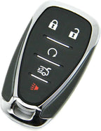 OEM Electronic 5-Button Smart Key Fob Remote Compatible with 2021-2024 Chevrolet Camaro & Malibu (FCC ID: HYQ4ES, P/N: 13522891, 13522884)
