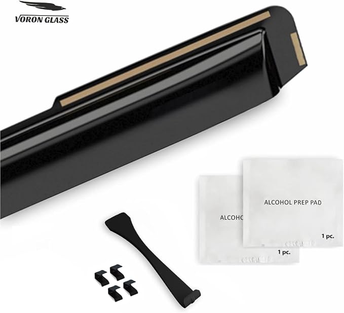 Voron Glass in-Channel Extra Durable Rain Guards for Ford Escape 2020-2026, Window Deflectors, Vent Window Visors, 4 Pieces - 200439