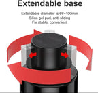 Car Cup Holder Expander with Adjustable Base, Cupholder Extender Holder for Car Compatible with Hydro Flasks 32/40 oz, Fits Yeti 24/36/46 oz, Other Large Bottles in 3.4"-3.8"
