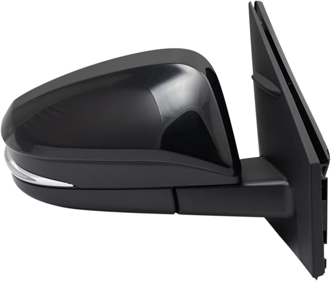 2 Piece Driver and Passenger Side Mirror Assembly Set Electric Adjustment Heated No Memory Black Compatible with 2015-2018 Toyota RAV4 TO1320343 TO1321343