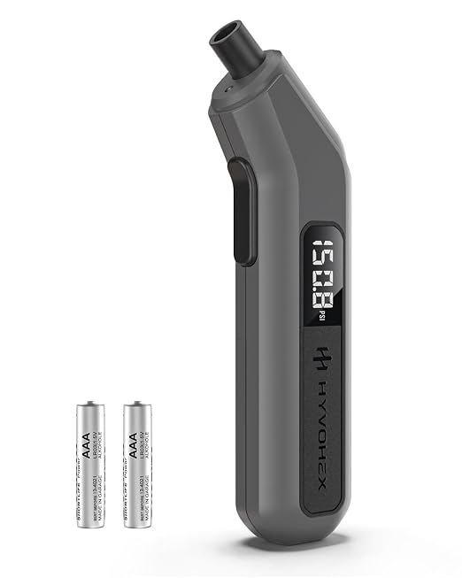 Tire Pressure Gauge Digital 200 PSI, Tire Gauges for Tire Pressure with AAA Batteries, Visual LED Display Tire Gauge with Backlight, Digital Tire Gauge for Car Truck Motorcycle Bicycle (Grey)