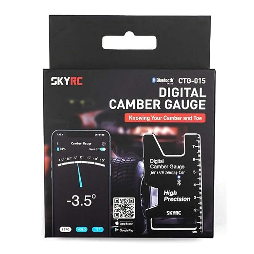 CTG-015 Digital Camber Gauge for RC Car Truck Setup Tool