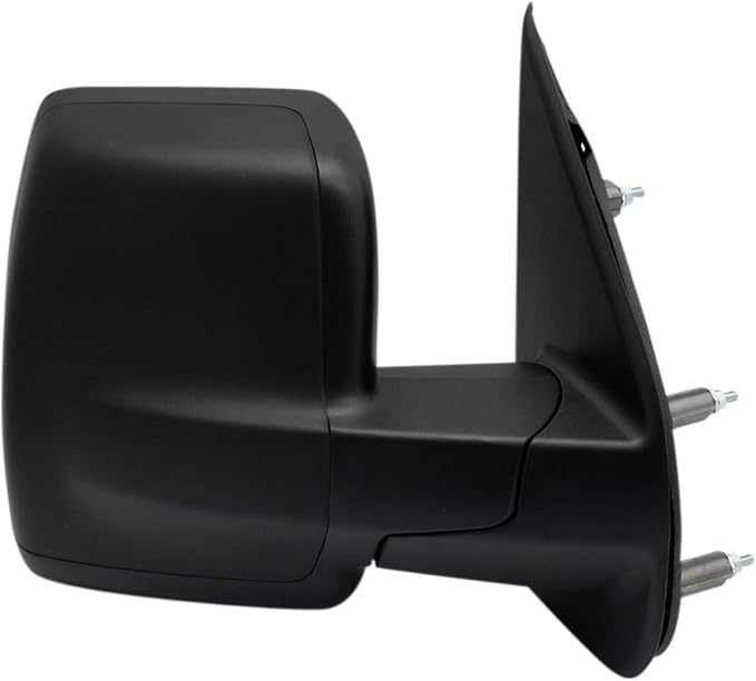Passenger Side Mirror Assembly Manual Textured Black Compatible with 2012-2021 Nissan NV1500 S without Tow Package