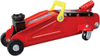 T82001S Torin Hydraulic Trolley Service/Floor Jack Combo with 2 Jack Stands and Blow Mold Carrying Storage Case, 2 Ton (4,000 lb) Capacity, Red