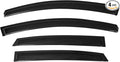 Tape On Window Visors Fits for 2013-2019 Nissan Sentra, Side Auto Window Wind Deflectors, Ventshade, Rain Guards for Cars/Trucks