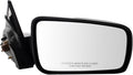 Passenger Side View Mirror Non-Folding Electric Adjustment Non-Heated No Memory Textured Compatible with 2005-2009 Ford Mustang