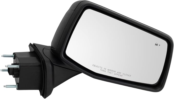 Passenger Side Mirror Assembly Power Heated Puddle Light Blind Spot Temp Sensor Textured Black Compatible with 2019-2025 Chevrolet Silverado 1500 2022 Silverado 1500 LTD