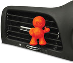 Little Joe 96414 Orange Creamsicle Scent Car Air Freshener Vent Clip, Fights Odors for up to 45 Days, Long-Lasting Freshness, Cute Car Odor Eliminator, Pack of 1
