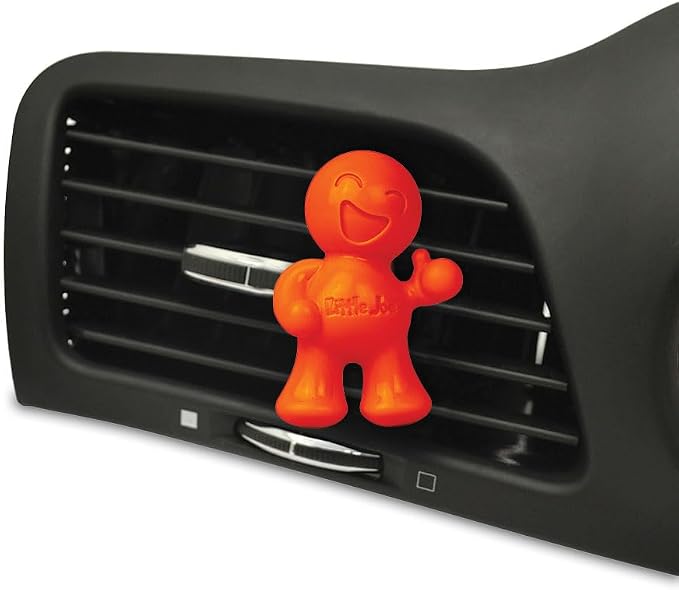 Little Joe 96414 Orange Creamsicle Scent Car Air Freshener Vent Clip, Fights Odors for up to 45 Days, Long-Lasting Freshness, Cute Car Odor Eliminator, Pack of 1