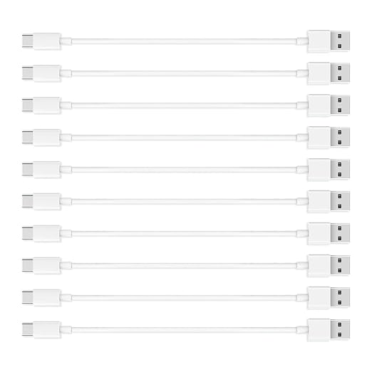 10 Pack Car Carplay USB A to USB C Cable for iPhone 16e 16 iPhone 15 Pro Max iPhone 16 15 Car Charger, iPhone 15 17 Carplay Cable Charging 16 Pro Plus, iPad USB C iPad 10th Pro Air 5/4 Mini 6th