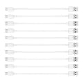 10 Pack Car Carplay USB A to USB C Cable for iPhone 16e 16 iPhone 15 Pro Max iPhone 16 15 Car Charger, iPhone 15 17 Carplay Cable Charging 16 Pro Plus, iPad USB C iPad 10th Pro Air 5/4 Mini 6th