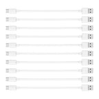 10 Pack Car Carplay USB A to USB C Cable for iPhone 16e 16 iPhone 15 Pro Max iPhone 16 15 Car Charger, iPhone 15 17 Carplay Cable Charging 16 Pro Plus, iPad USB C iPad 10th Pro Air 5/4 Mini 6th