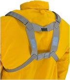 RCP-1 Pro Radio Chest Harness for 2 Way Radio & Electronics | Search and Rescue, Ski Patrol, Emergency Response - Desert Tan