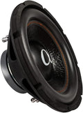 ASW12D AS Series 12" 1200 Watts Max / 400 Watts RMS Dual 4 Ohm Car Subwoofer Stamped Steel Basket with Stronium Magnet Non Pressed Paper Cone Audio Speaker Bass Sub Woofer