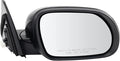 Passenger Side Mirror Assembly Power Manual Foldaway Paint to Match Smooth Compatible with 2020-2023 Kia Soul