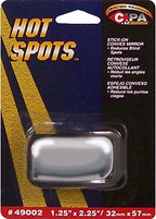 49002 1.25" x 2.25" HotSpots Stick-On Convex Wedge