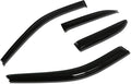 4Pcs Tape-On Window Visor Compatible with 1997 1998 1999 2000 2001 Toyota Camry 1997-2001, Deflector Rain Guard, Acrylic Black