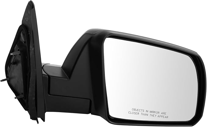 Passenger Side Manual Mirror Textured Black Cover Compatible with 2007-2013 Toyota Tundra TO1321241