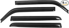 Tape On Window Visors Fits for 2008-2015 Scion Xb, Side Auto Window Wind Deflectors, Ventshade, Rain Guards for Cars/Trucks