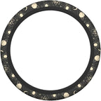 Sun and Moon Steering Wheel Covers Non Slip Neoprene Space Wheel Protector Universal 15 inch for Men Women