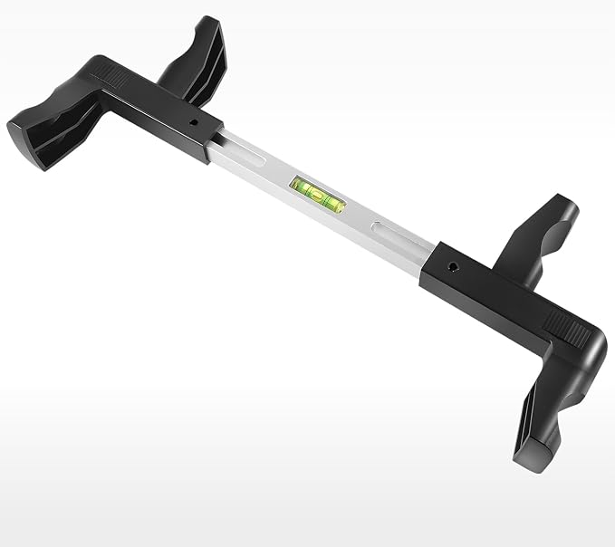 ATD-3100 Steering Wheel Level Alignment Tool - Steering Wheel Level Bar Tool - Universal Use for Passenger Cars, Vans & Trucks with Steering Wheel Internal Diameter 270mm-340mm, Spring-Loaded
