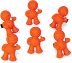 Little Joe 96414-6PK Orange Creamsicle Scent Car Air Freshener Vent Clip, Fights Odors for up to 45 Days, Long-Lasting Freshness, Cute Car Odor Eliminator, Pack of 6