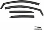 Voron Glass in-Channel Extra Durable Rain Guards for Toyota Corolla 2014-2019 Sedan, Window Deflectors, Vent Window Visors, 4 Pieces - 200558