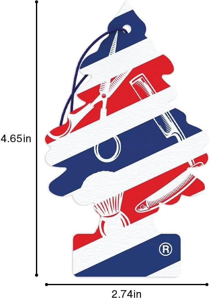 Car Air Freshener 6-Pack (Fresh Shave)