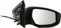 Passenger Side Power Mirror Paint to Match with Turn Signal Compatible with 2013-2019 Nissan Sentra NI1321263 NI1321268