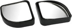 x Blind Spot Mirror, 2'' Black Fan HD Glass Convex Adjustable Wide Angle Rear View Mirror,Universal For Car SUVs Truck Motorcycle (2pcs)