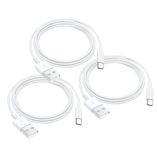 3 Pack iPhone 15 Carplay USB Cable for iPhone 16E 16 15, 16 15 Pro Max, 15 Plus Car Charger, iPad Pro 12.9/11, iPad 10 Generation, iPad Air 5 4 Generation, Mini 6 Generation Fast Charging Cord