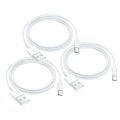 3 Pack iPhone 15 Carplay USB Cable for iPhone 16E 16 15, 16 15 Pro Max, 15 Plus Car Charger, iPad Pro 12.9/11, iPad 10 Generation, iPad Air 5 4 Generation, Mini 6 Generation Fast Charging Cord