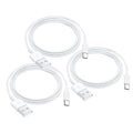 3 Pack Car Carplay Cable for iPhone 16E 15 16 15 Pro Max 15 16 Plus Cable, USB A to C for Carplay USB A to Type C Cord, IPad Pro 2024/2025, iPad Air 5th/ 4th Gen,Mini 6th Gen Charger Cord 4FT