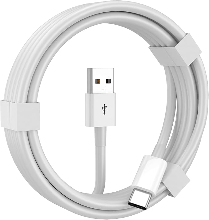 USB to USB C Cable 3FT- Carplay Cord for iPhone 17/16/15 Pro/Max/Plus | USB A to USB C Cable for Apple Carplay, USB-C Car Charger for iPad Series（White ）