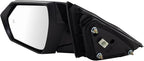 Driver & Passenger Side Power Mirror Set Smooth Black without Heat Compatible with 2021-2023 Hyundai Elantra HY1320278 HY1320283 HY1321278 HY1321283
