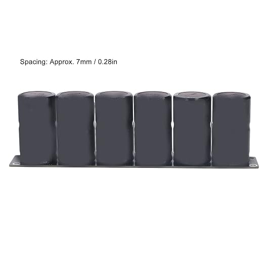 6 in Super Capacitor Set 1 2.7V500F Super Capacitor Capacitor Energy Storage Components 16V 83F for Electronic Devices