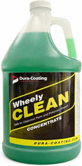 Wheely Clean Concentrate - Good for Chrome Wheel Cleaner, Clear-Coated, or Aluminum Wheel Cleaner - Professional Tire Shine & Rim Cleaner Spray - Car Care Solution - 1 Gallon