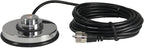Tram-Browning BR-1030-UHF 3-5/8-In. NMO Magnet Mount with Rubber Boot and Preinstalled UHF PL-259 Connector, Chrome