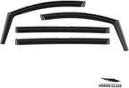 Voron Glass in-Channel Extra Durable Rain Guards for Toyota Sienna 2021-2026, Window Deflectors, Vent Window Visors, 4 Pieces - 200422