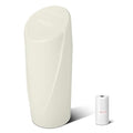 Car Trash Can Bin with Lid - Car Garbage Can Cup Holder - Cream Mini Leakproof Vehicle Garbage Bin with 20pcs Trash Bags-Automotive Organizers and Storage for Front Back Seat Accessories