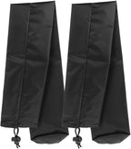 2Pcs Windshield Wiper Blade Covers - 26.3x3.7in Waterproof Polyester Protectors for RV - Car SUV and Truck Gray Wiper Blade Covers for Rain Snow and Bird Droppings
