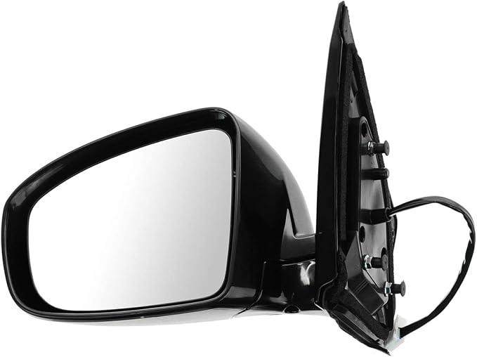 2 Piece Driver and Passenger Side Mirror Assembly Set Electric Adjustment Heated Memory Black Compatible with 2009-2014 Nissan Murano NI1320197 NI1320198 NI1321197 NI1321198