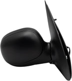 Passenger Side Mirror Assembly Electric Adjustment Heated No Memory Black Compatible with 1997-2002 Ford Expedition FO1321201