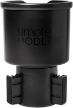 Cup Holder Adapter | Expandable Base, Adjustable Size, Fits Large Mugs, Bottles, Cups up to 3.6" | Cupholder for Semi Truck, Car, RV, Boat, Vehicle | Roadster Collection | Midnight Black