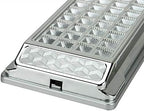 Universal Interior Light 36 LED Reading Light Ceiling Dome Roof Car Truck Boat Chrome Housing